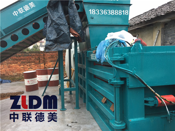 DM160打包機井岡山客戶現場